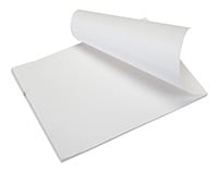 LBX073 - 8.5in White Fanfold Direct Thermal Paper