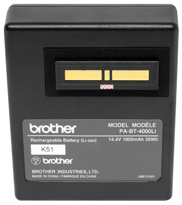 Rechargeable Lithium-ion Battery | Mobile Printer Power & Charging