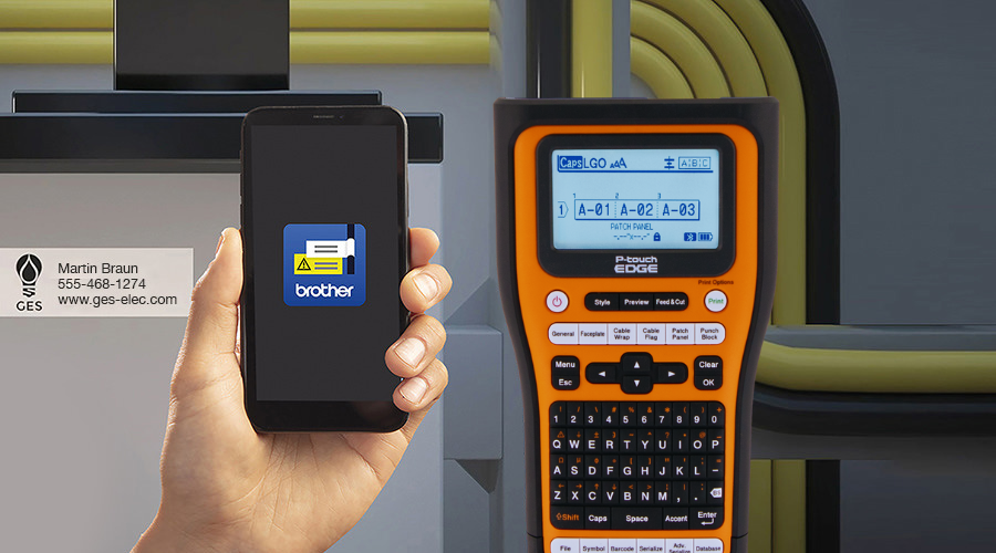 3 Reasons to Love the P-touch EDGE Industrial Label Printers | Brother ...
