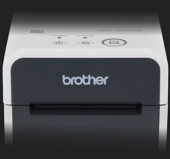 Close Up of TD-2 Series Desktop Printer